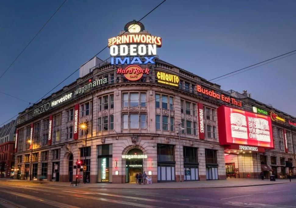 Central Manchester-1Br Apartment Free Parking-Cinema Room Екстериор снимка
